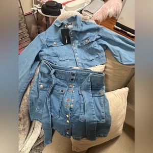 Denim Co-ord Set